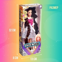 Кукла-модель &laquo;Вера&raquo; в платье, МИКС