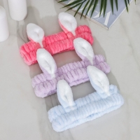 Повязка для умывания Доляна &laquo;Зайчик&raquo;, цвет МИКС