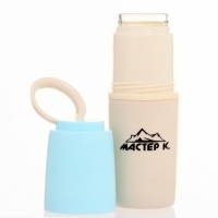 Бутылка для воды, 350 мл, "Мастер К", 21 х 7.2 см, стеклянная Бутылка для воды, 350 мл, "Мастер К", 21 х 7.2 см, стеклянная