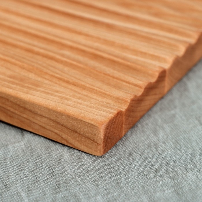 Доска разделочная для подачи и сервировки Adelica, 25&times;22&times;1,8 см, берёза