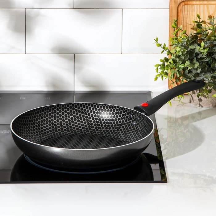 Cковорода Forever, d=26 см, съёмная ручка, стеклянная крышка, антипригарное покрытие, цвет черный Cковорода Forever, d=26 см, съёмная ручка, стеклянная крышка, антипригарное покрытие, цвет черный