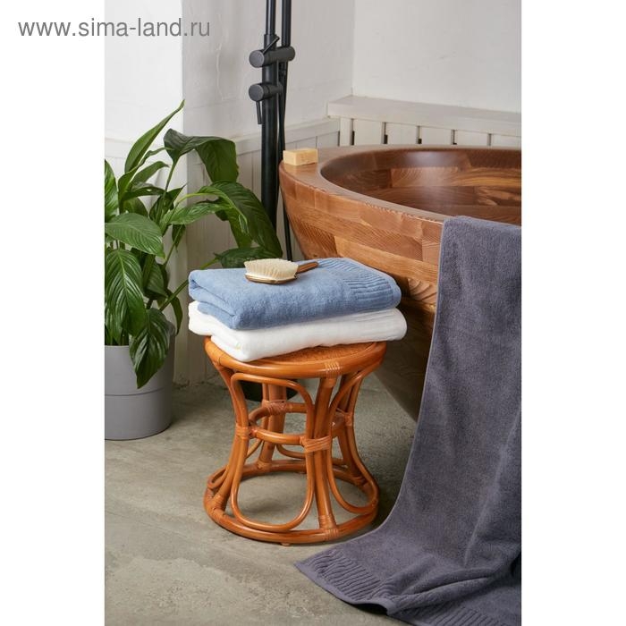 Полотенце махровое Этель &laquo;Минимализм&raquo; 70*140 см, цв. белый 100% хл, 360 гр/м2