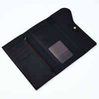 Кошелёк на молнии, цвет чёрный Кошелёк на молнии, цвет чёрный