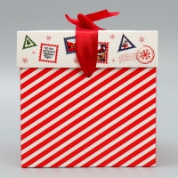 Коробка подарочная новогодняя складная &laquo;Волшебного праздника&raquo;, 15 х 15 х 15 см, Новый год