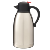 Термос-кофейник, 2 л, сохраняет тепло до 24 ч, хром Термос-кофейник, 2 л, сохраняет тепло до 24 ч, хром
