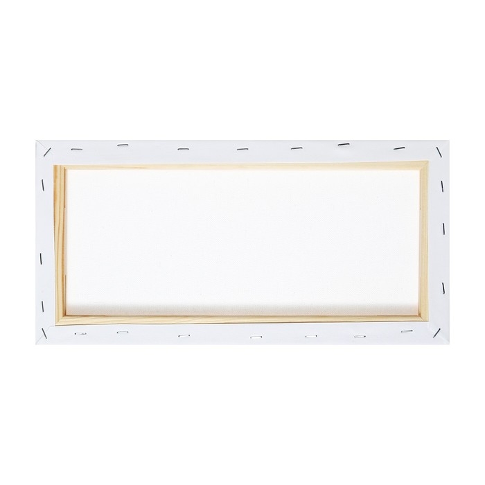 Холст на подрамнике 1,6х20х40 см, хлопок 100%, акриловый грунт, среднезернистый, 380г/м&sup2;