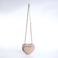 Сумка женская кросс-боди на молнии, цвет бежевый Сумка женская кросс-боди на молнии, цвет бежевый