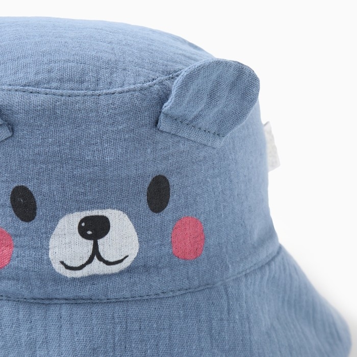 Панама детская, цвет джинсовый размер 44 Панама детская, цвет джинсовый размер 44