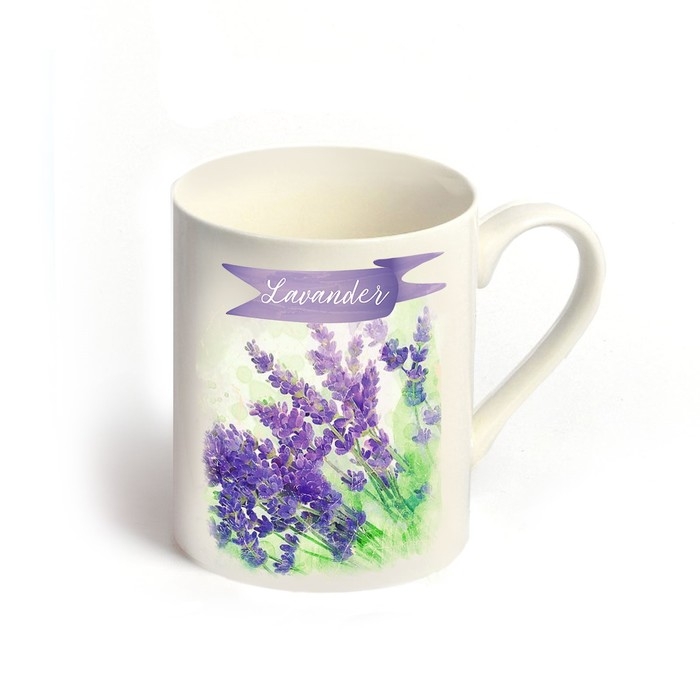 Набор для творчества &laquo;Декупаж кружки: Прованс&raquo;, керамическая, 380 мл