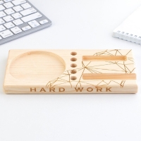 Подставка для телефона «Hard Work», дерево, 21,7 х 20 х 11 см Подставка для телефона «Hard Work», дерево, 21,7 х 20 х 11 см