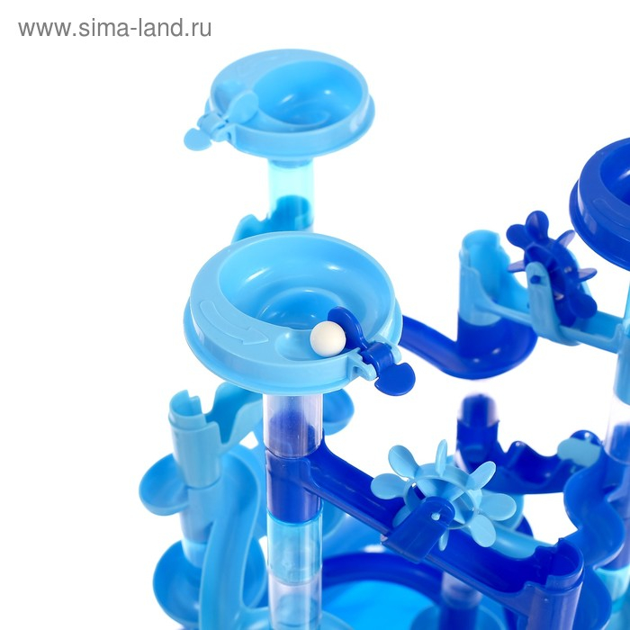 Конструктор марблс &laquo;Водный аттракцион&raquo;, 93 детали, с бассейном