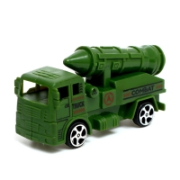 Грузовик инерционный &laquo;Военный автовоз&raquo;, с техникой, 2 машины в комплекте