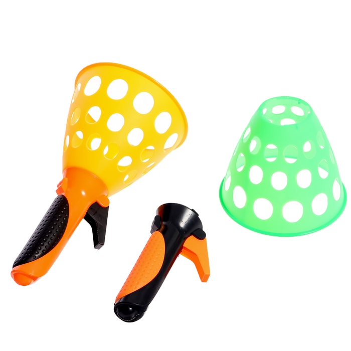 Игра &laquo;Кидай-лови&raquo;, 2 конуса, 4 шарика