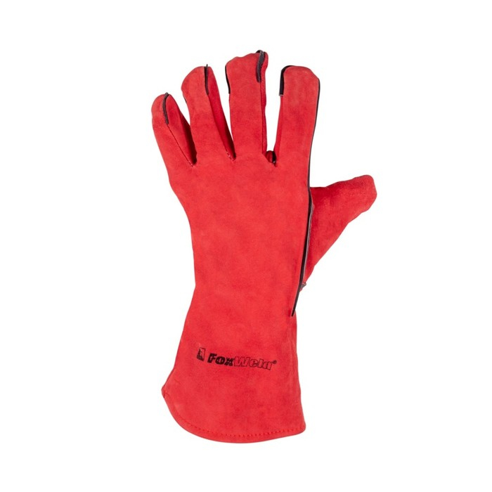 Краги спилковые FoxWeld Краги спилковые FoxWeld "Рэд", подкладка текстиль