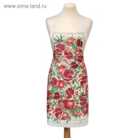 Фартук &laquo;Этель: Гранаты&raquo; 70х60 см, 100% хлопок, саржа 190 гр/м&sup2;