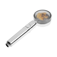 Душевая лейка ZEIN Z2349, с вентилятором, 1 режим, пластик/нержавеющая сталь, жёлтый/хром Душевая лейка ZEIN Z2349, с вентилятором, 1 режим, пластик/нержавеющая сталь, жёлтый/хром