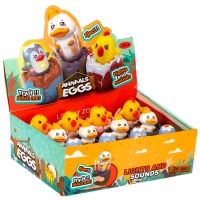 Мялка &laquo;Птицы&raquo; световая, звуковая, виды МИКС