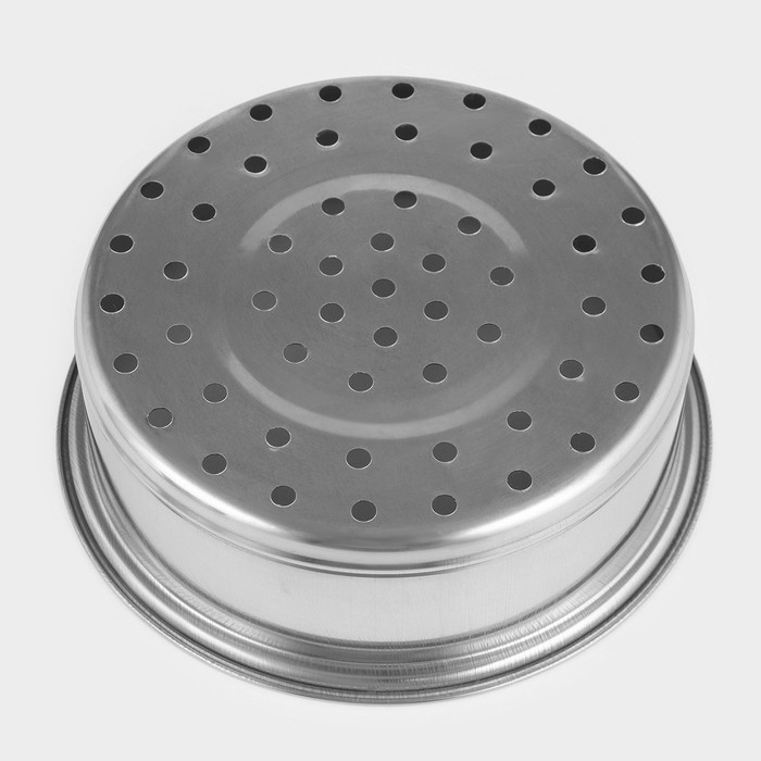 Пароварка-яйцеварка из нержавеющей стали «Вейлер», 18×22 см, стеклянная крышка, цвет хромированный Пароварка-яйцеварка из нержавеющей стали «Вейлер», 18×22 см, стеклянная крышка, цвет хромированный