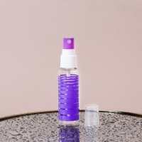 Флакон для парфюма &laquo;Полоски&raquo;, с распылителем, 40 мл, цвет МИКС