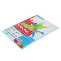 Бумага цветная А4, 100 листов Calligrata Интенсив, голубая, 80 г/м&sup2;