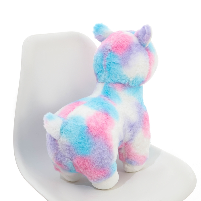 Мягкая игрушка &laquo;Лама&raquo;, 45 см, цвет голубо-розовый