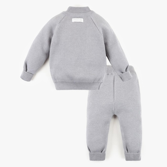 Комплект вязаный Крошка Я «Заяц», рост 80-86 см Комплект вязаный Крошка Я «Заяц», рост 80-86 см