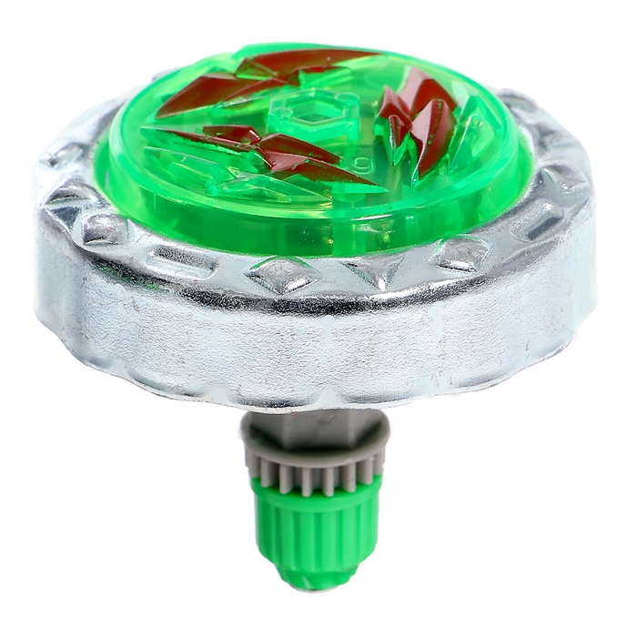 Набор волчков ULTRA SPIN &laquo;Дино&raquo;, с устройством запуска, цвет зеленый