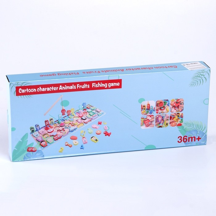 Логический центр 3 в 1 &laquo;Животные, профессии, счёт&raquo; 44,5 &times; 17,8 &times; 4,3 см