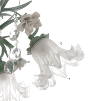 Люстра "Лиана" 5хЕ27 40Вт зелёный 45х45х40-90 см Люстра "Лиана" 5хЕ27 40Вт зелёный 45х45х40-90 см