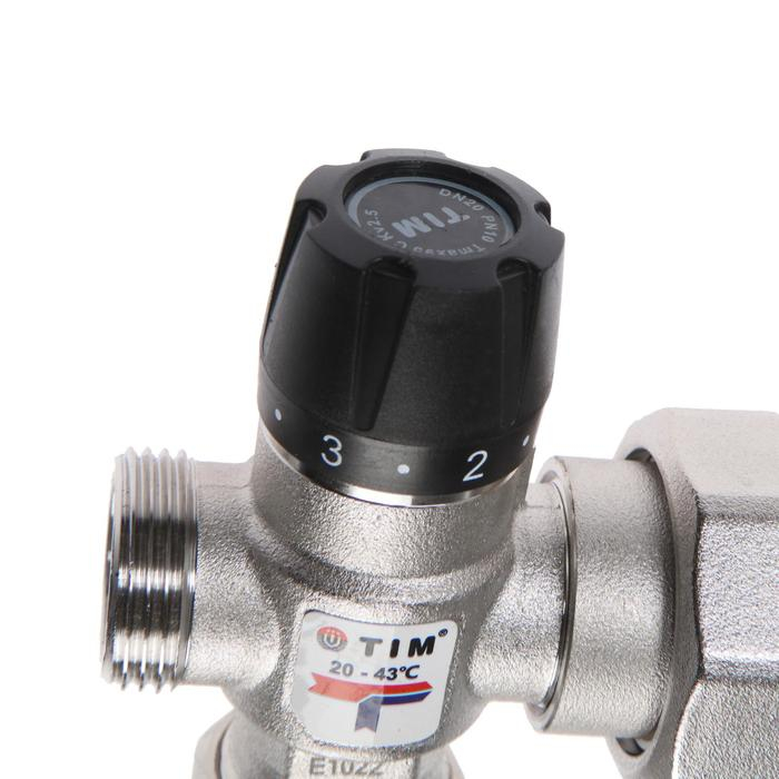 Насосно-смесительный узел TIM JH-1035, 20-43&deg;, без насоса