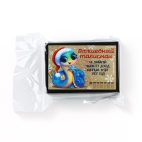 Монета в коробочке новогодняя «Волшебный талисман» на Новый год, диам. 2.5 см Монета в коробочке новогодняя «Волшебный талисман» на Новый год, диам. 2.5 см