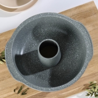 Форма для выпечки &laquo;Элин Мрамор. Кекс&raquo;, 28&times;27 см, антипригарное покрытие, цвет серый