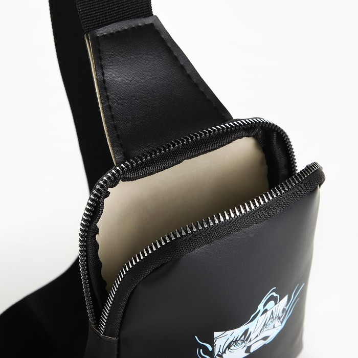 Сумка детская для мальчика через плечо NAZAMOK &laquo;Аниме взгляд&raquo; 18х16х3,8