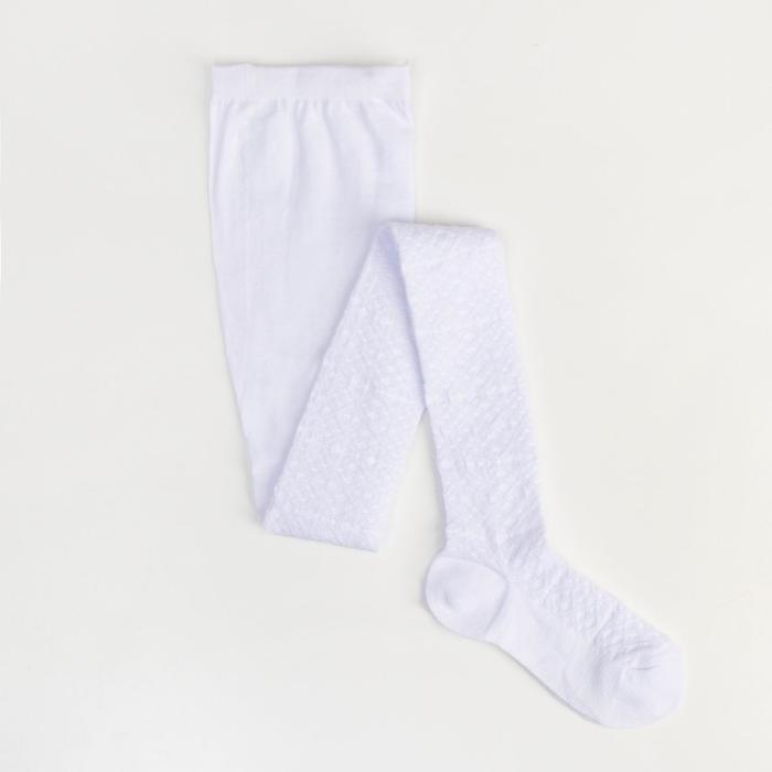 Колготки детские ажурные, цвет белый, рост 128-134 см Колготки детские ажурные, цвет белый, рост 128-134 см
