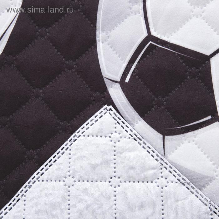 Покрывало детское Этель 1,5 сп &laquo;Футбольный мяч&raquo;, 145х210 &plusmn;5 см, микрофибра