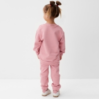 Костюм детский (джемпер, брюки) KAFTAN Hello р.32 (110-116), розовый Костюм детский (джемпер, брюки) KAFTAN Hello р.32 (110-116), розовый