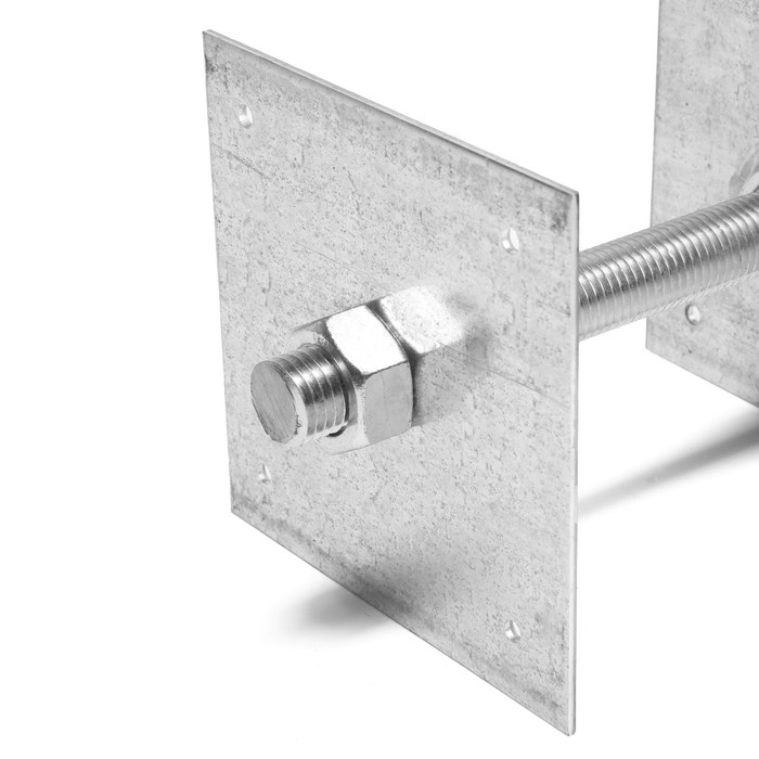 Анкер ЛОМ, регулируемый по высоте, оцинкованный, М24х200х150 мм