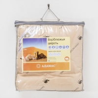 Одеяло всесезонное Адамас "Верблюжья шерсть", размер 140х205 &plusmn; 5 см, 200гр/м2, чехол тик