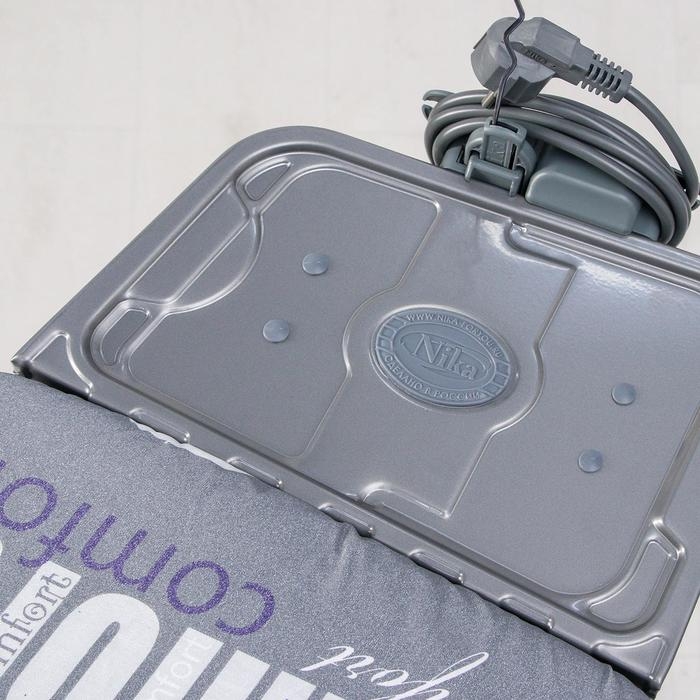 Доска гладильная Nika &laquo;Ника 11 тефлон&raquo;, 123&times;40 см, регулируемая высота до 100 см, рисунок микс