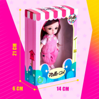 Кукла модная шарнирная &laquo;Нова&raquo; в комбинезоне