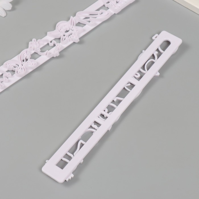 Каттеры для полимерной глины Каттеры для полимерной глины "Принцесса и её друзья" набор 2 шт 3,1х24,8х0,7 см