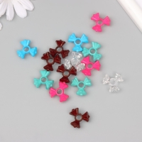 Бусины для творчества пластик "Три цветка" МИКС набор 20 гр 1,9х1,9х0,9 см Бусины для творчества пластик "Три цветка" МИКС набор 20 гр 1,9х1,9х0,9 см