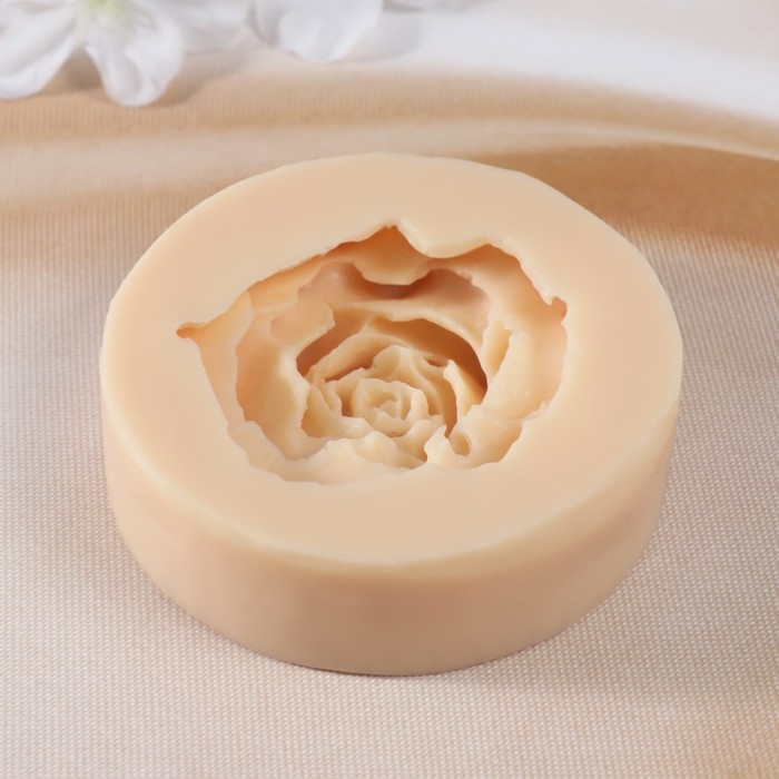 Молд силиконовый Молд силиконовый "Цветок розы" 2,5х7х7 см