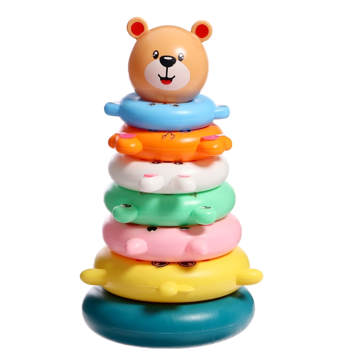 Развивающая игрушка &laquo;Пирамидка: Зверята&raquo;