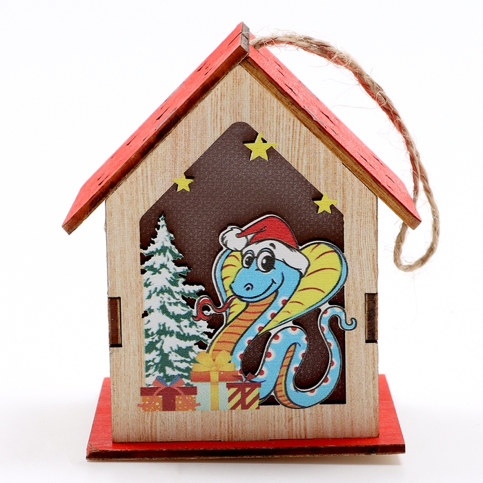 Декор с подсветкой «Волшебный дом», 6,5 × 6,5 × 8,5 см Декор с подсветкой «Волшебный дом», 6,5 × 6,5 × 8,5 см