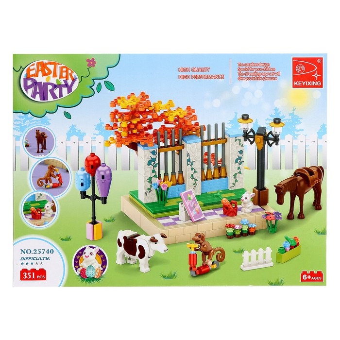 Конструктор Весна &laquo;Природный пейзаж&raquo;, 351 деталь