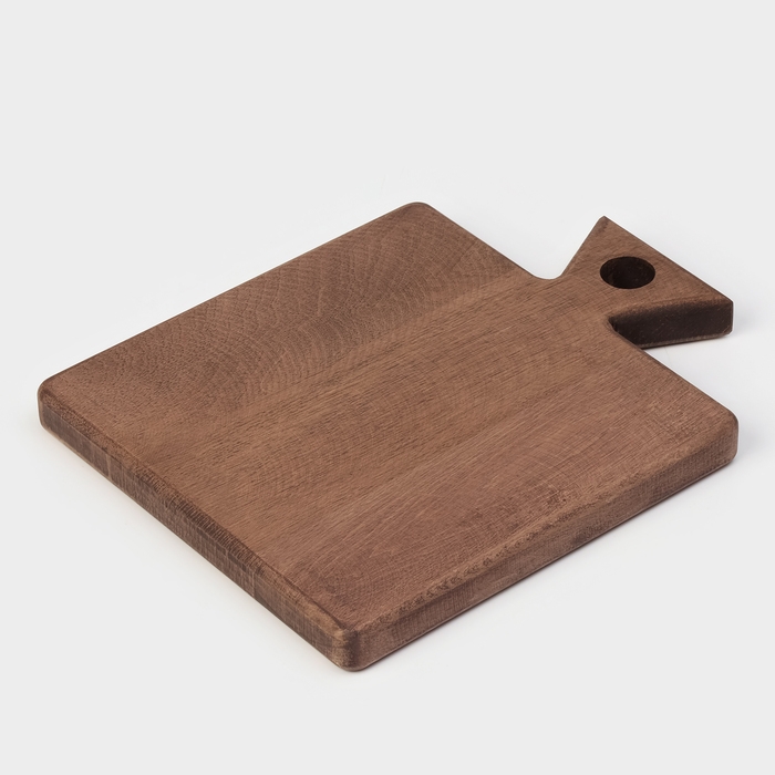 Доска разделочная для подачи Wild Kitchen, 27&times;22&times;2.5 см, граб темный