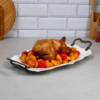 Блюдо «Розы», большое, фарфор, Иран Блюдо «Розы», большое, фарфор, Иран