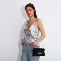 Сумка-клатч на магните, цвет чёрный Сумка-клатч на магните, цвет чёрный