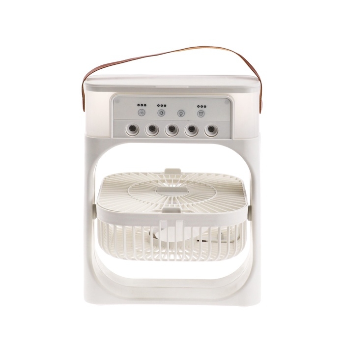 Портативный вентилятор LOF-06, с функцией увлажнителя, 3 скорости, питание USB, белый Портативный вентилятор LOF-06, с функцией увлажнителя, 3 скорости, питание USB, белый